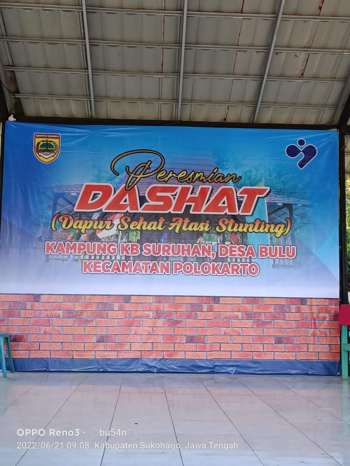 Launching DASHAT di Kampung KB Suruhan