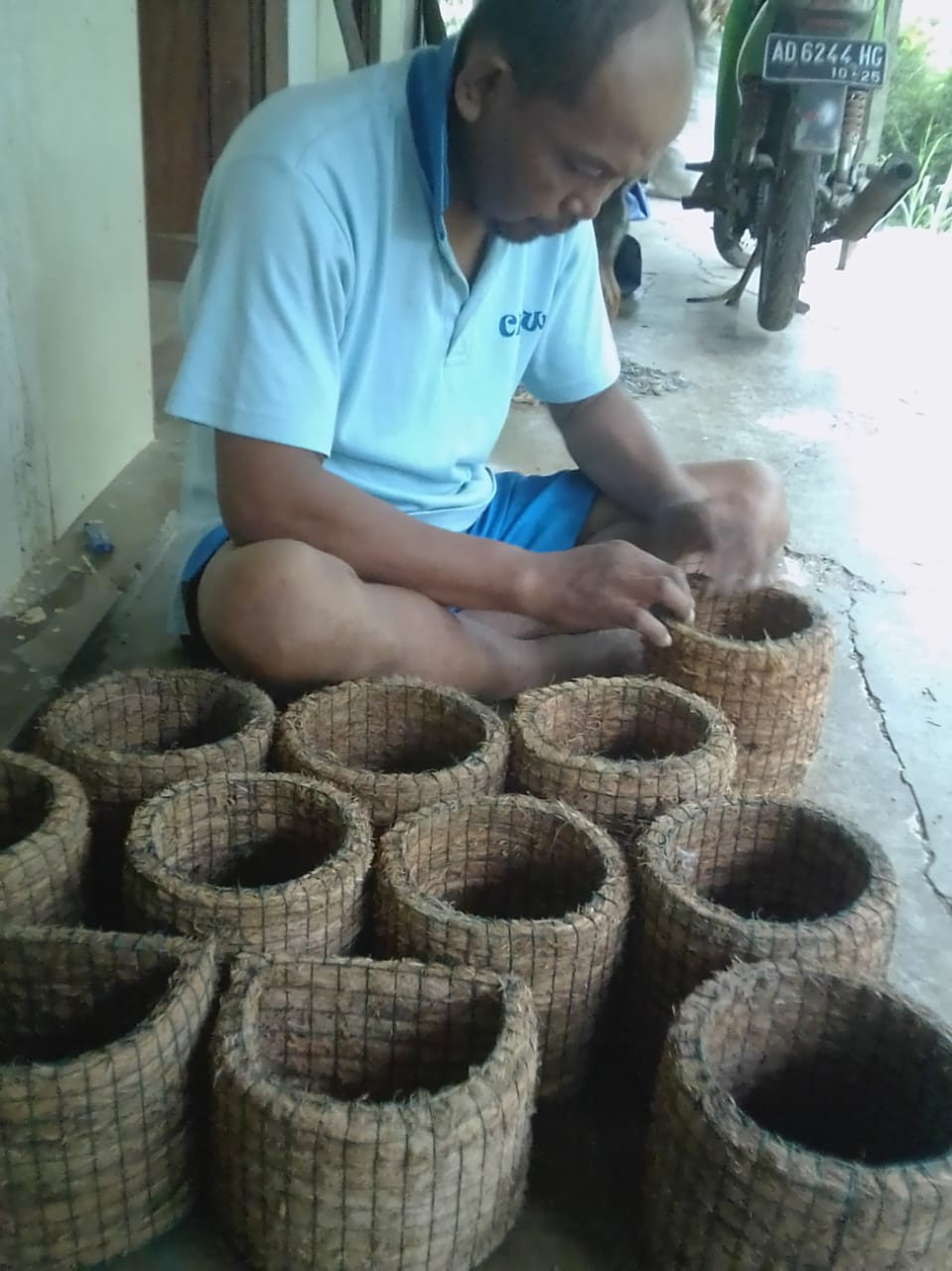 Pembuatan pot