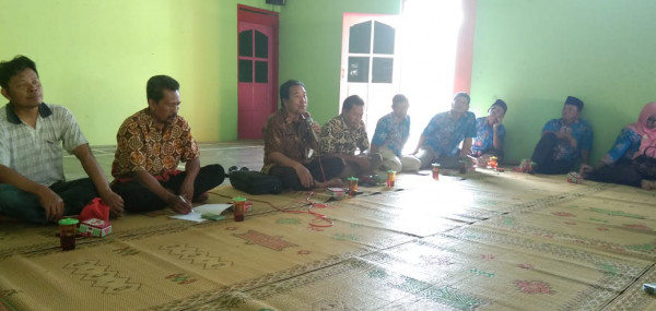 Materi dari Koordinator Lapernak Kecamatan Selogiri