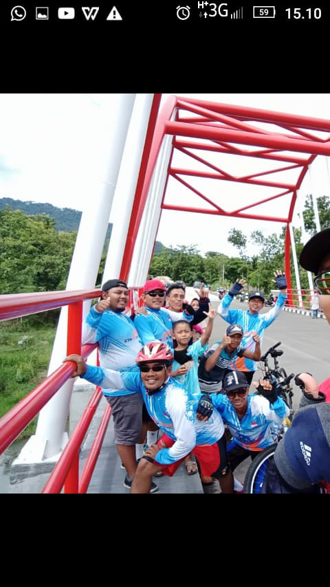 gowes ke jembatan nusantara