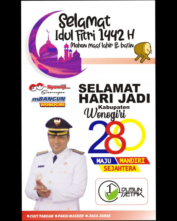 Selamat ulang tahun wonogiri yang ke 280