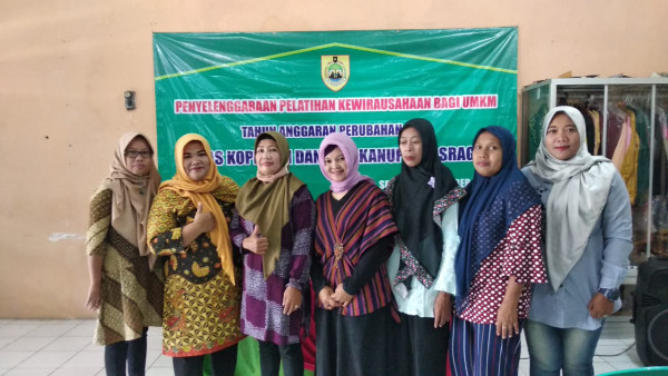 Penyelenggaraan Pelatihan Kewirausahaan bagi UKM