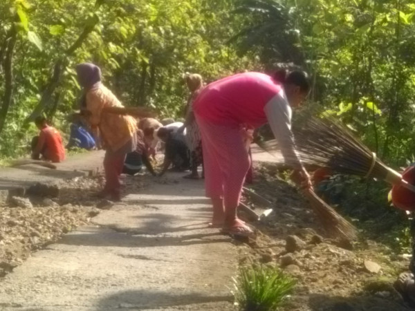 Semangat ibu-ibu