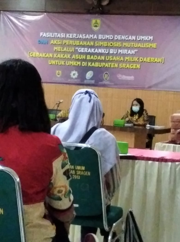 Fasilitasi Kerjasama dengan BUMD dengan UMKM