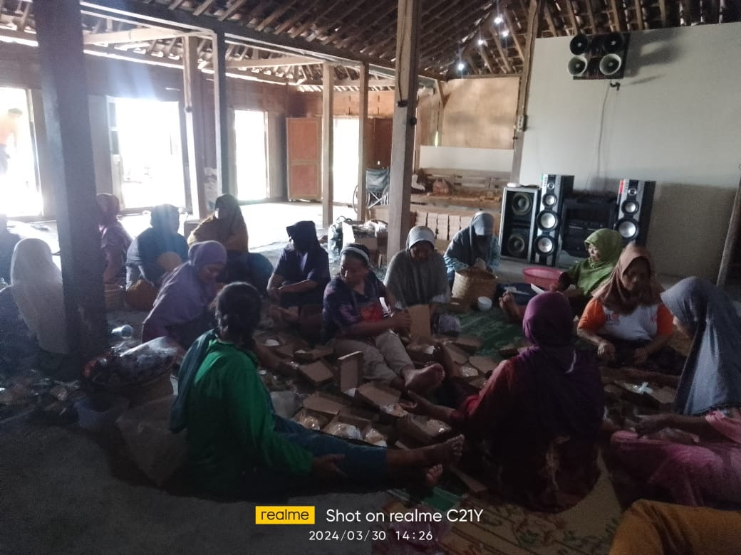 Persiapan Buka Bersama Jama'ah masjid An Nur