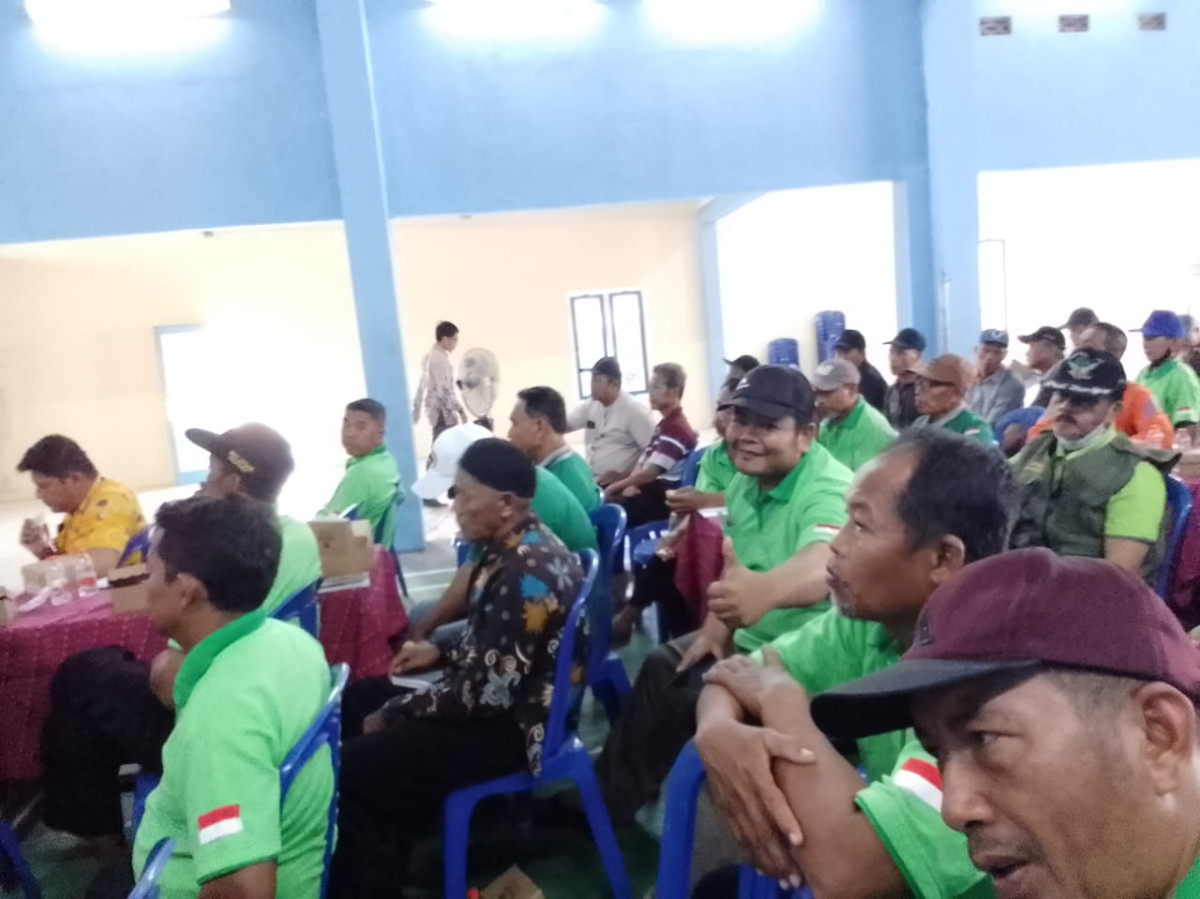 Perserta dari berbagai Kelurahan di Kec. Kalijambe