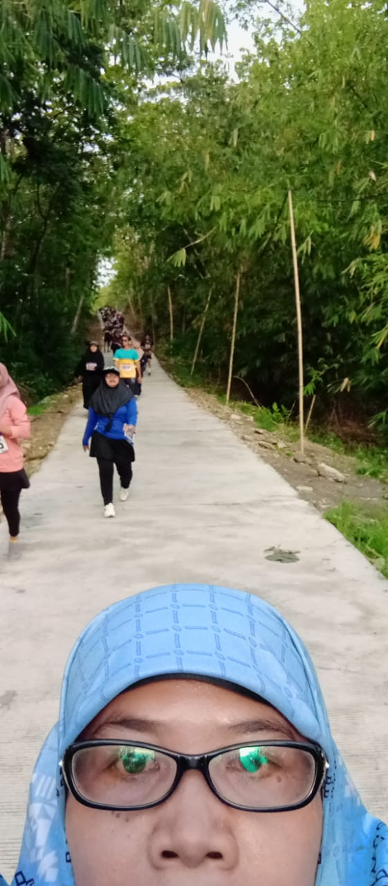 Lokasi FunRun di Kampung KB Purba Asri