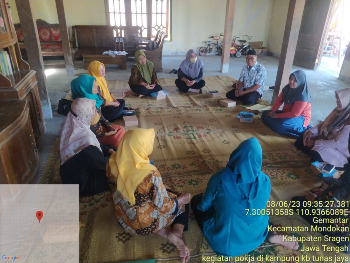 kegiatan pokja kampung kb