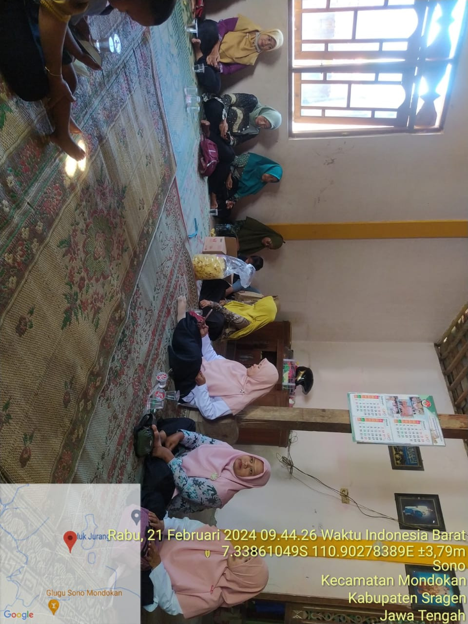 Pertemuan ketahanan keluarga berbasis kelompok kegiatan tribina