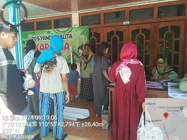 Posyandu Balita dan pembinaan BKB
