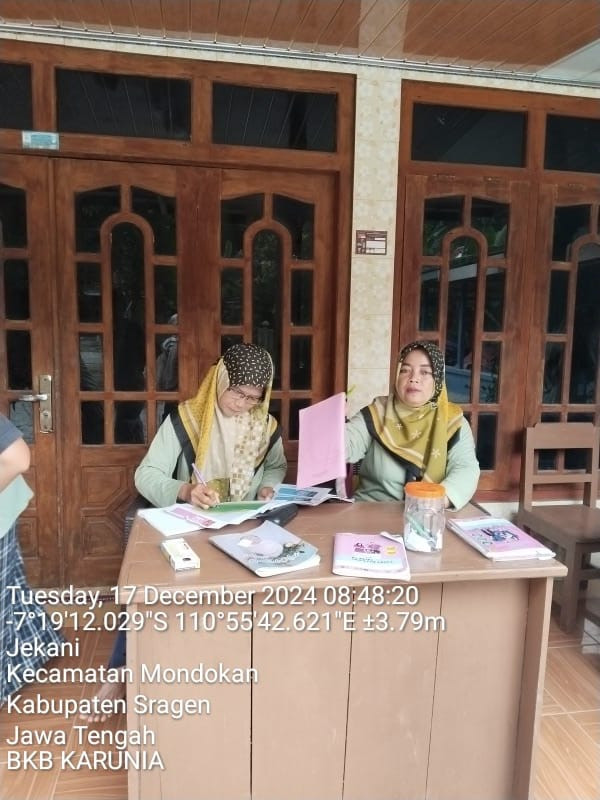 Kegiatan pencatatan perkembangan balita