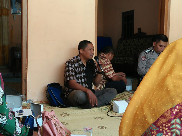 Koordinator pkb kec sukodono  evaluasi kegiatan pokja kampung kb 