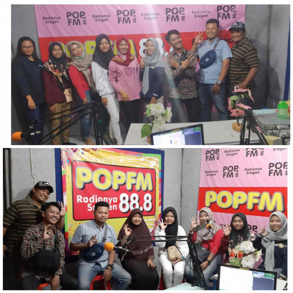 Pik remaja di radio pop FM bersama dinas PPKBPPPA kab Sragen 