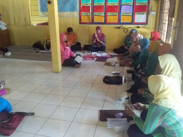Pertemuan Kelompok BKB Sido Makmur Kampung KB Desa Pulutan Kecamatan Penawangan