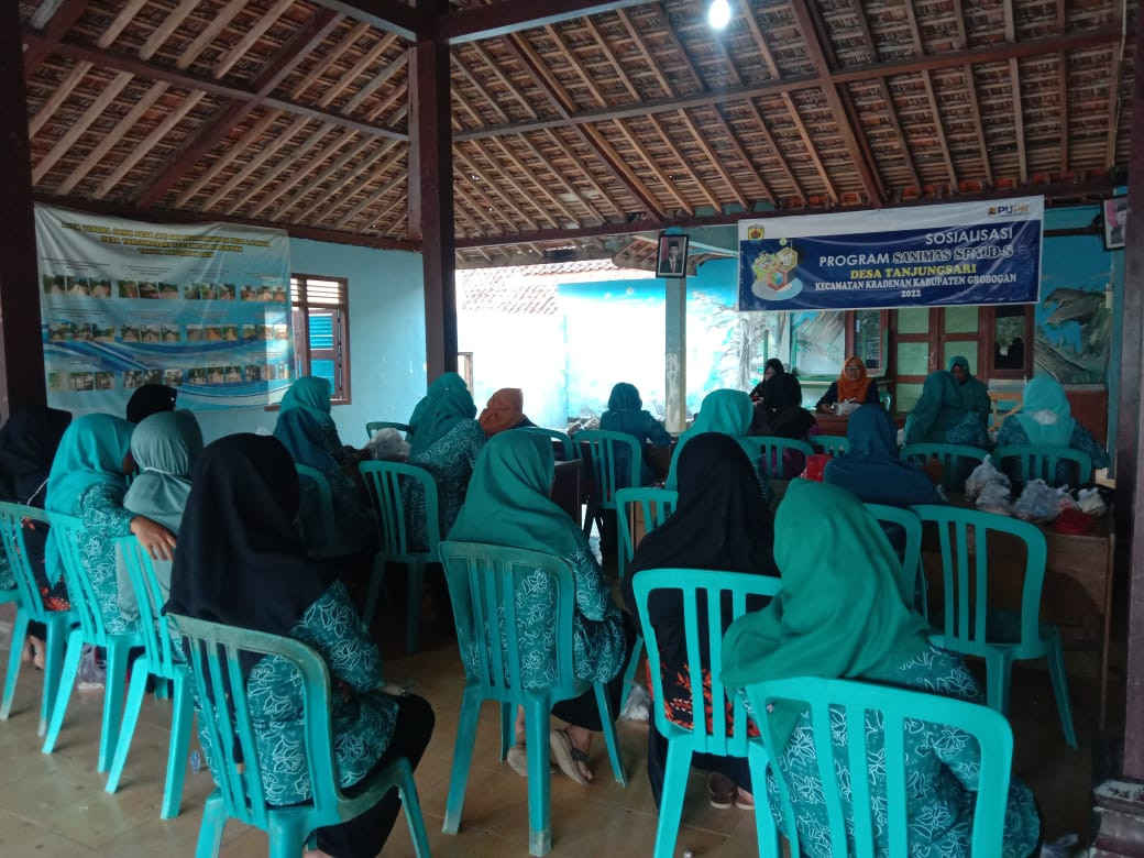 Pertemuan Rutin Ibu ibu PKK Desa Tanjungsari
