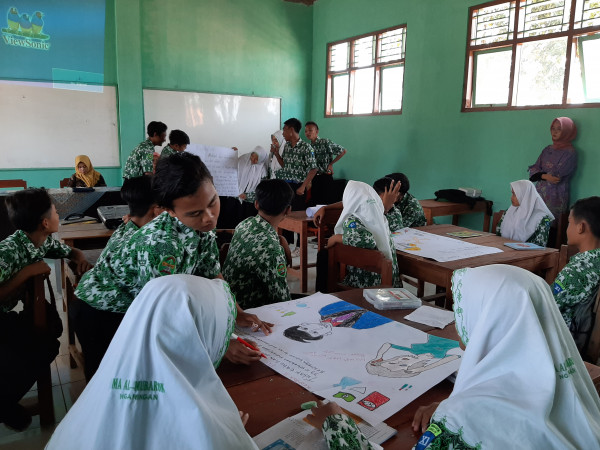 Saling Tukar Pendapat Antar Siswa Terhadap Komitment Remaja