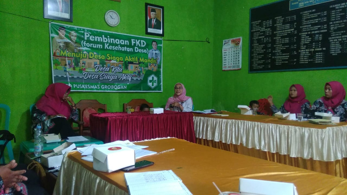 Pertemuan FKD Desa Rejosari Bulan Oktober 2022
