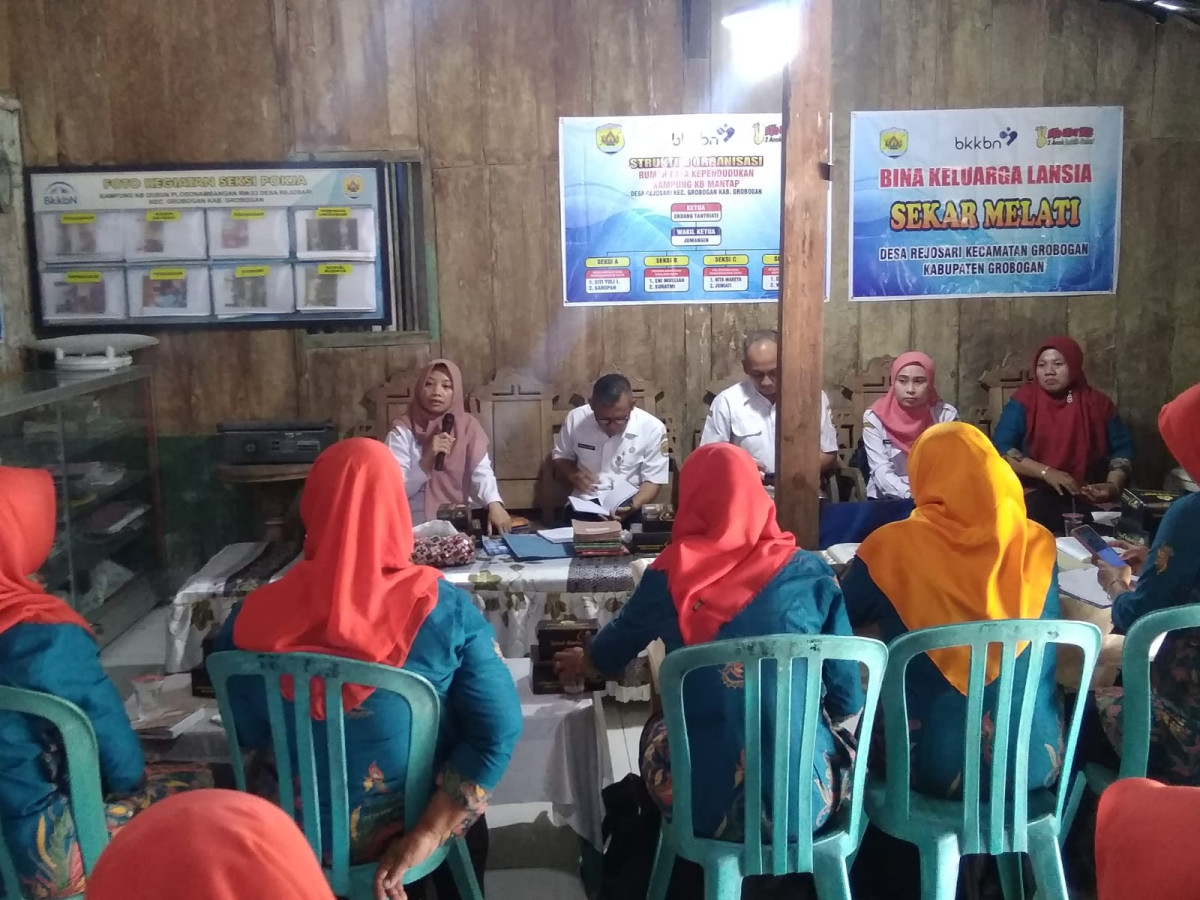 Monev Kampung KB Dusun Plosonambangan Desa Rejosari Bulan September 2023
