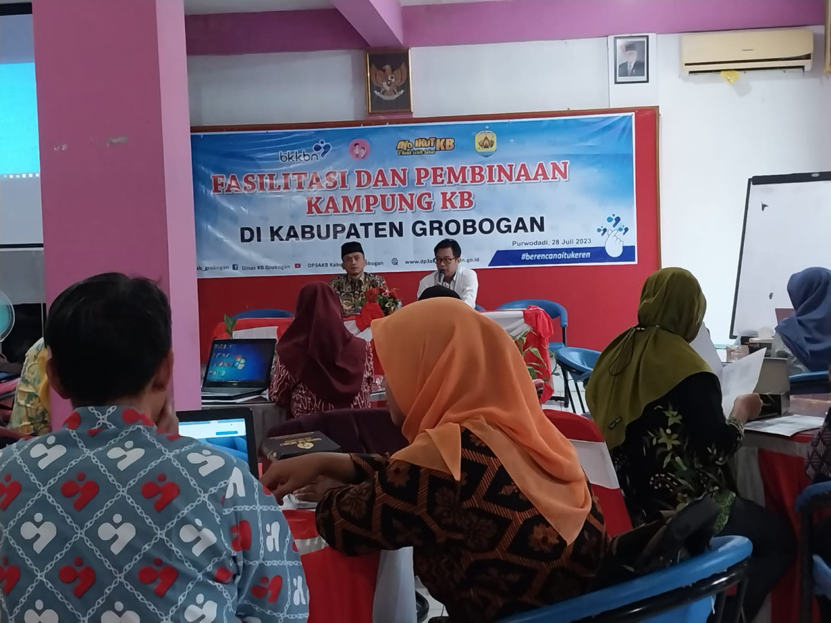 Fasilitasi dan Pembinaan Kampung KB Di Kabupaten Grobogan