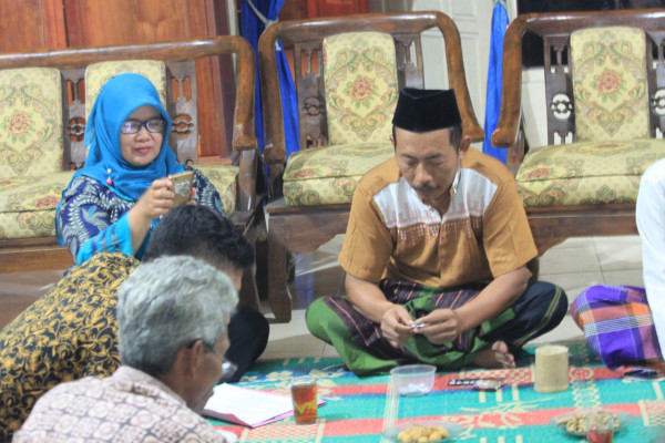 penghitungan suara di dusun Pelemwulung