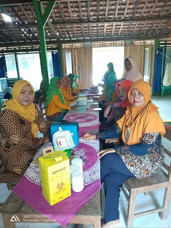 POSBINDU PERDANA DI DUSUN PELEMWULUNG