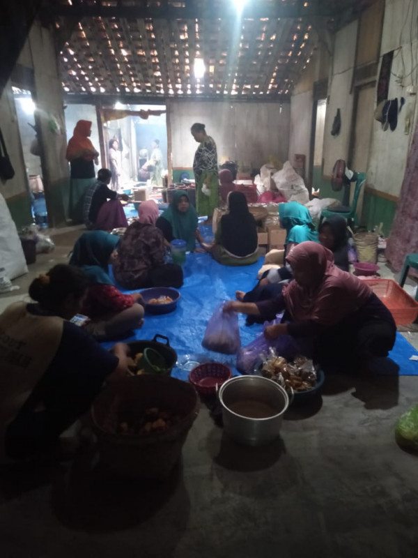 Suasana dapur sore