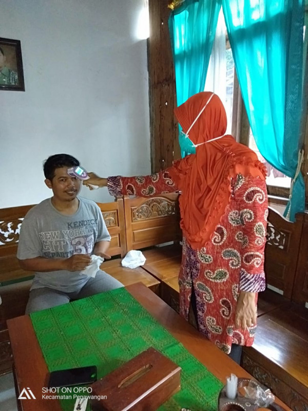 Priantana, warga Dusun Winong RT 4 dari Jakarta