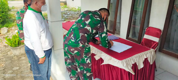 PERSIAPAN KUNJUNGAN PANGDAM IV DIPONEGORO