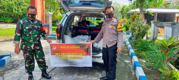 BANTUAN SOSIAL HUT BHAYANGKARA