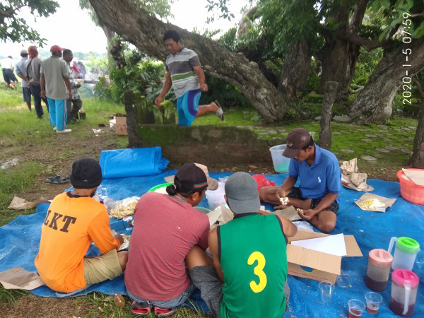 makan dulu sebelum kerja bhakti