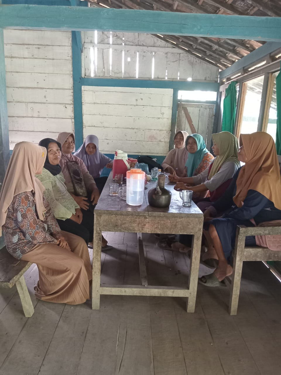 Pertemuan rutin kelompok UPPKS/ PPE