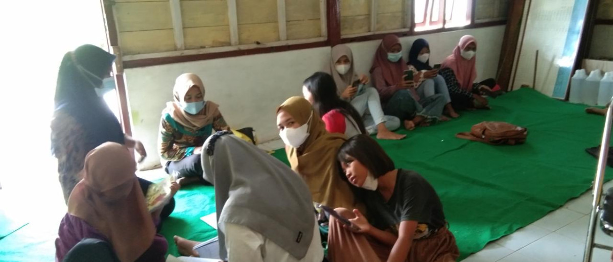 Foto kegiatan posyandu remaja
