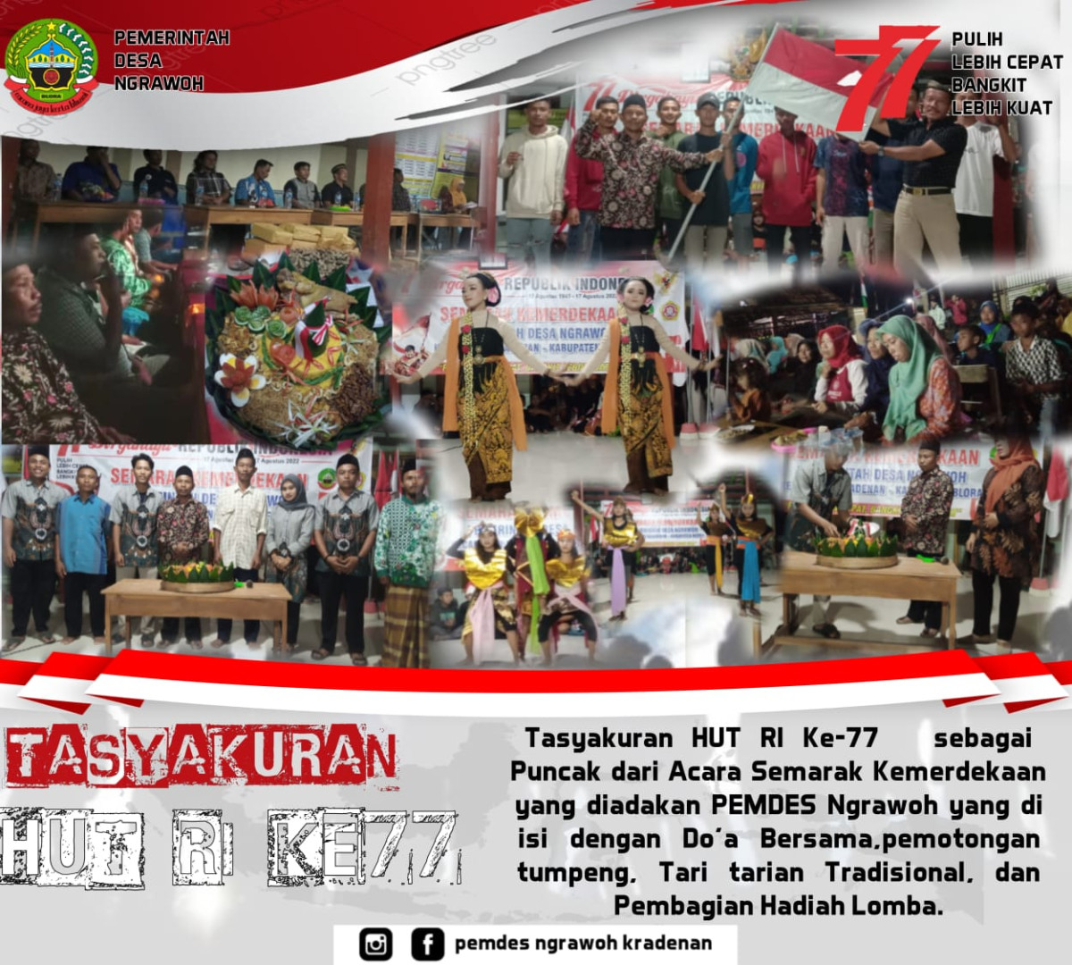 Foto Kegiatan Malam Tasyakuran