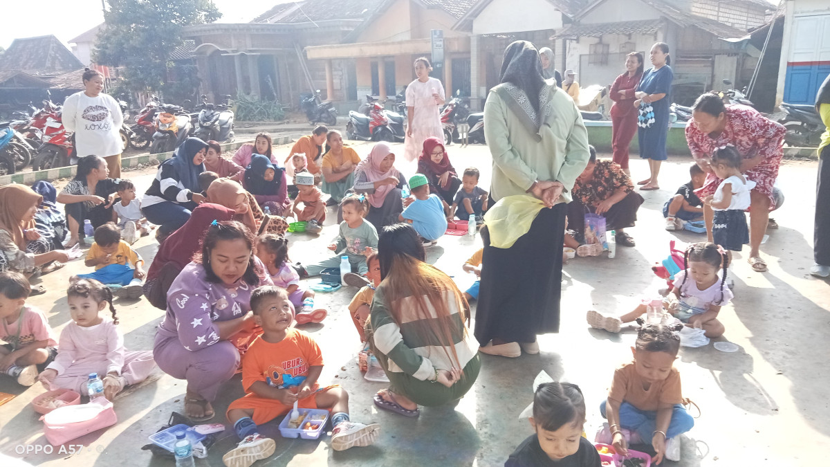 BKB Sosialisasi pentingnya sarapan sebelum melakukan kegiatan