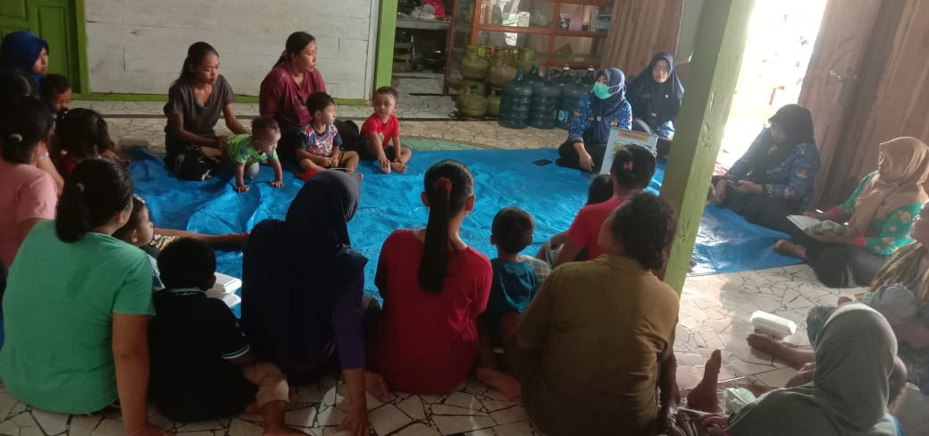 Kelas ibu balita bersama dengan dr. Umi dari UPTD Puskesmas Bogorejo