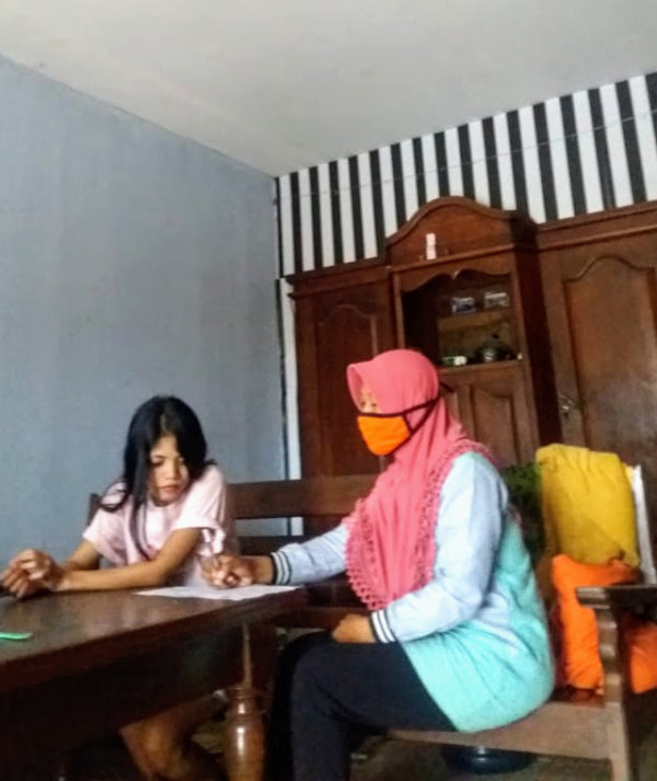 Pendataan Keluarga Ibu Hamil anak pertama