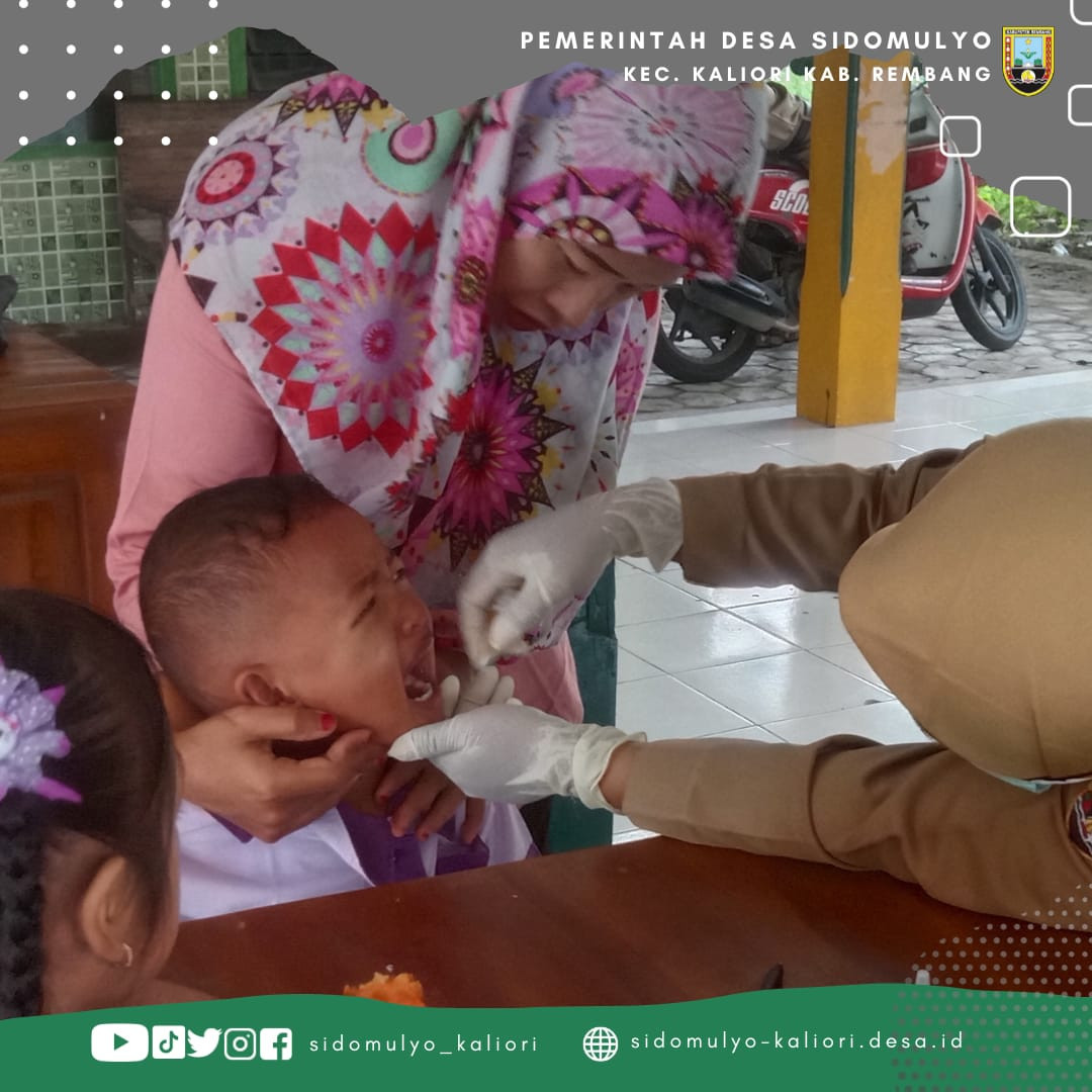 SUB PIN POLIO DI DESA SIDOMULYO
