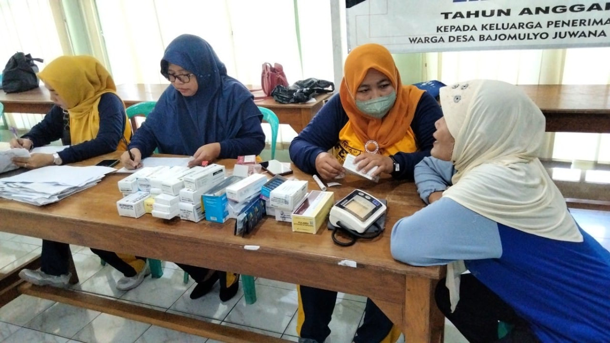 Pemantauan Rutin TB dan BB Lansia BKL Sehat Bugar