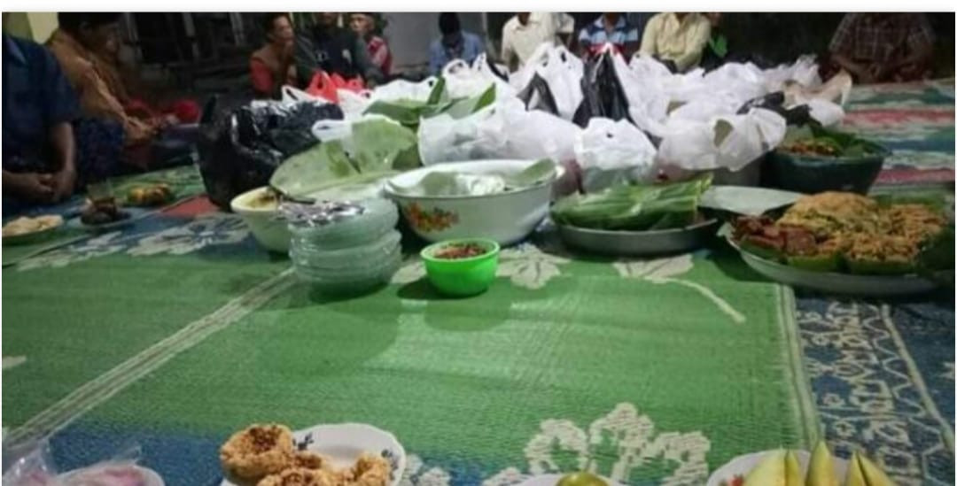 makan selametan menjelang puasa ramadhan