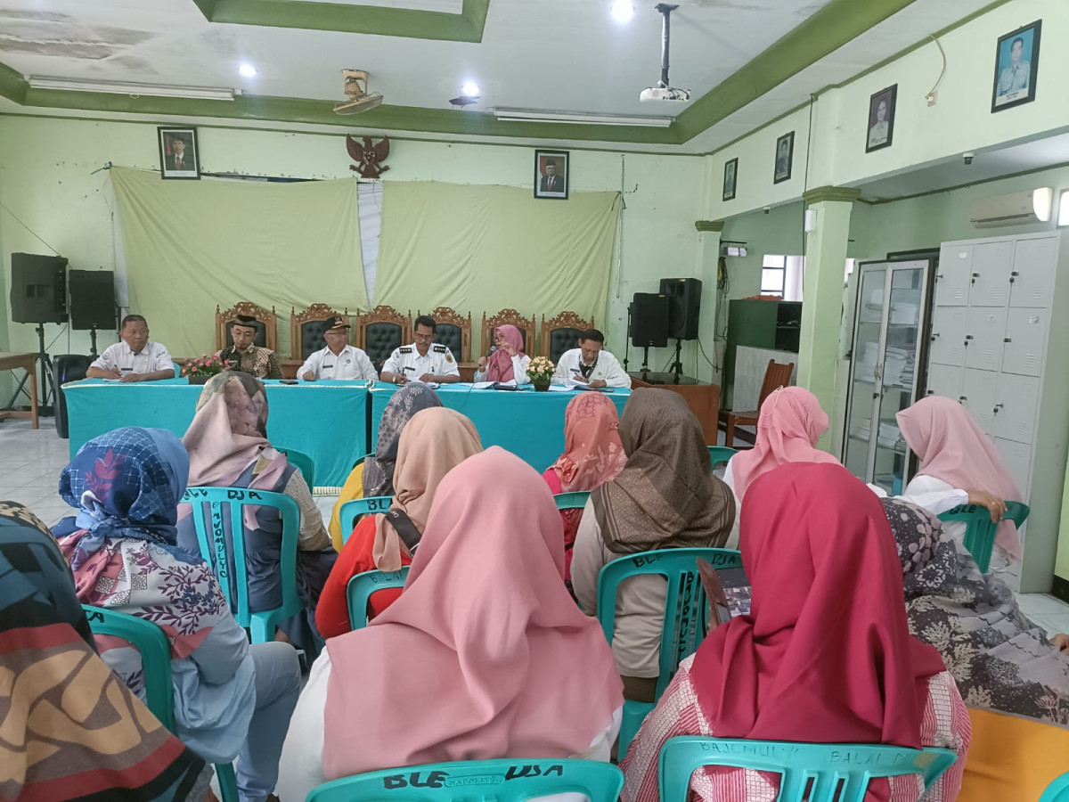 Penyampaian persiapan lomba oleh koordinator KB