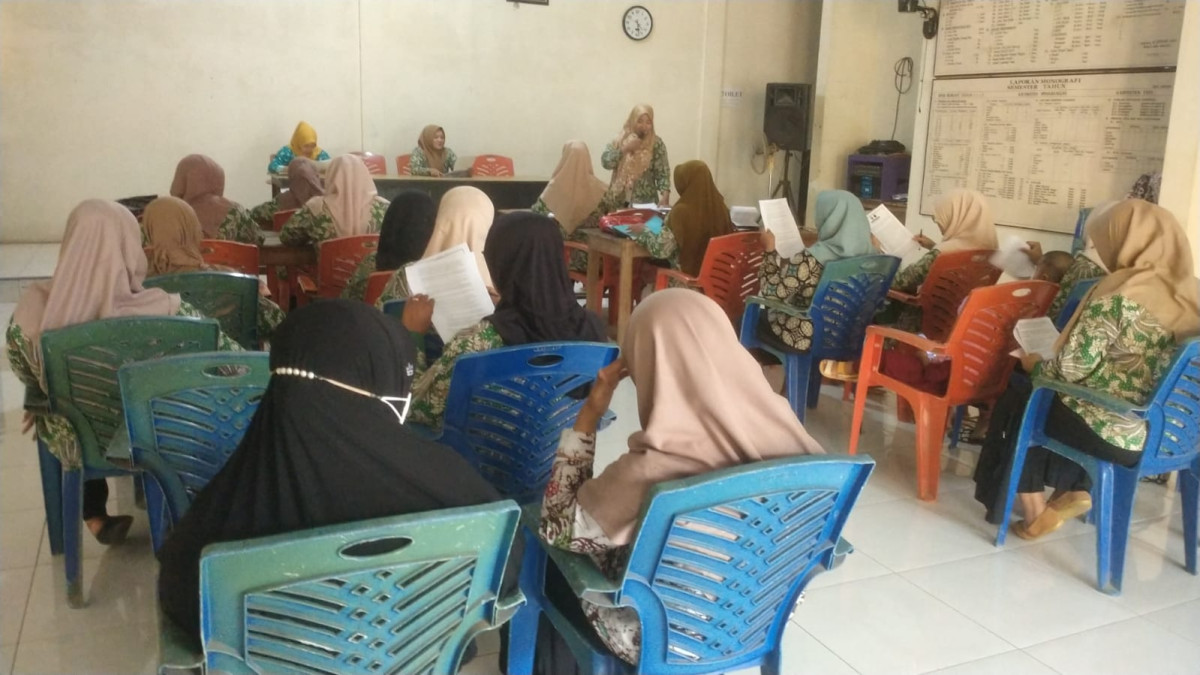 rapat koordinasi TP.PKK Desa Bumiayu