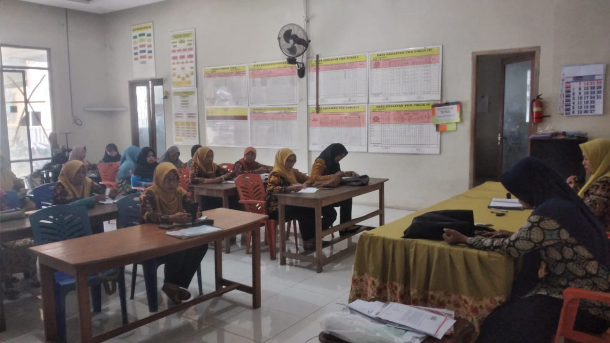 rapat koordinasi TP.PKK Desa Bumiayu