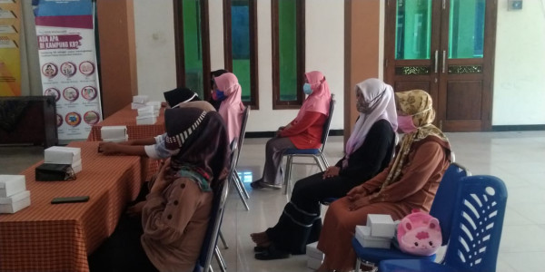 Kegiatan Rapat Pertemuan Pokja Kampung KB Desa Sambung