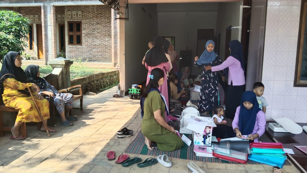 Kegiatan posyandu ILP manfaat Bantrung Rabu 08 - 10 - 2025