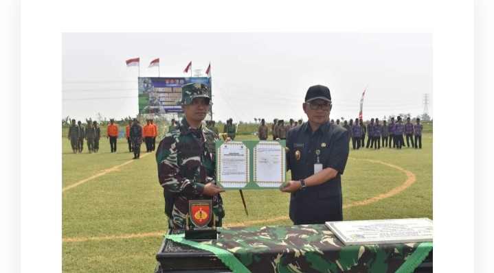 Upacara penutupan TMMD sengkuyung tahap III tahun 2024 Kodim 0716/Demak