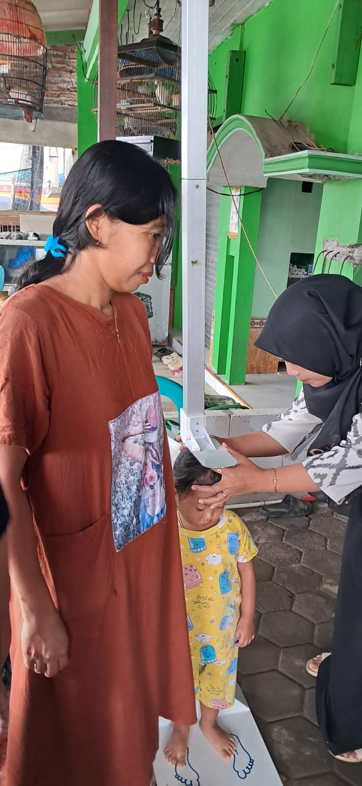 pengukuran tinggi badan balita