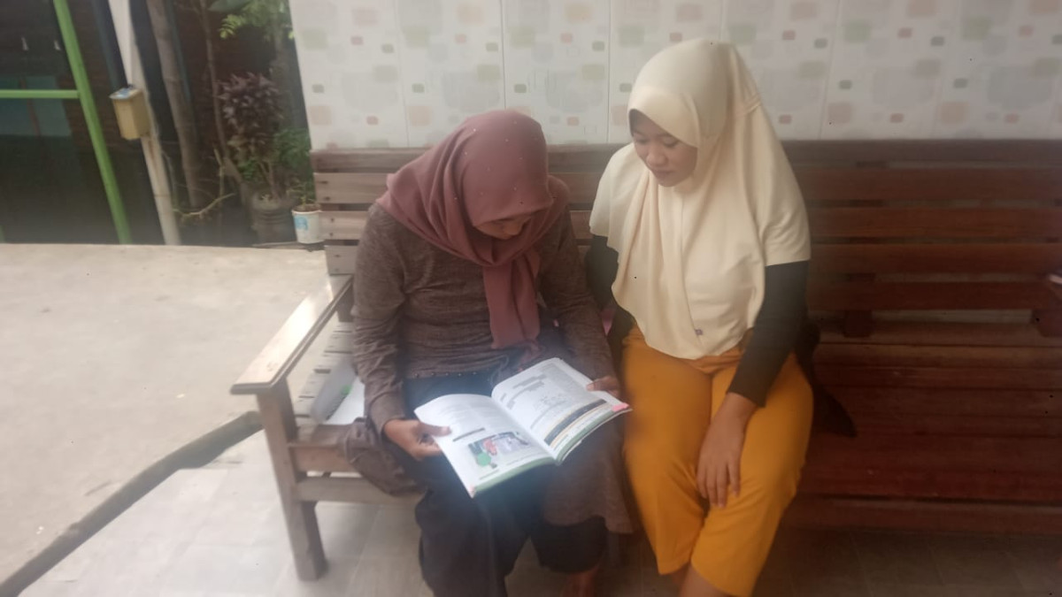 kader TPK kunjungan ke bumil