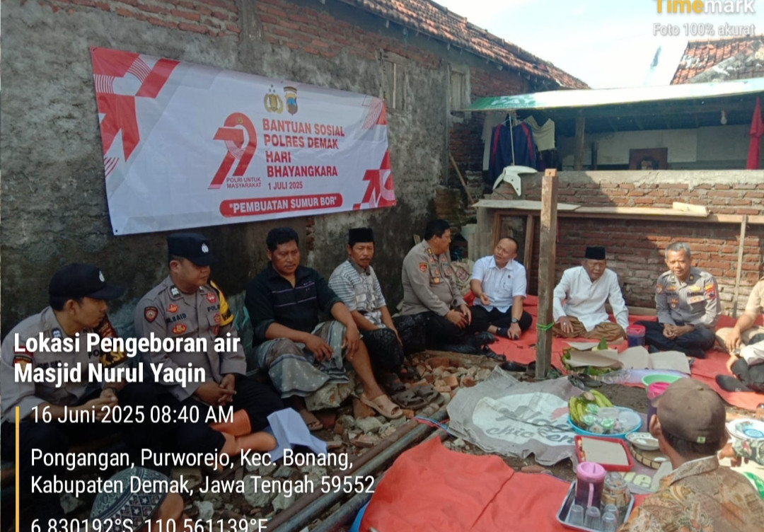 doa sekaligus makan pagi bareng