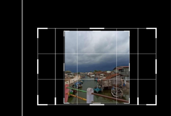 sore ini mendung banget