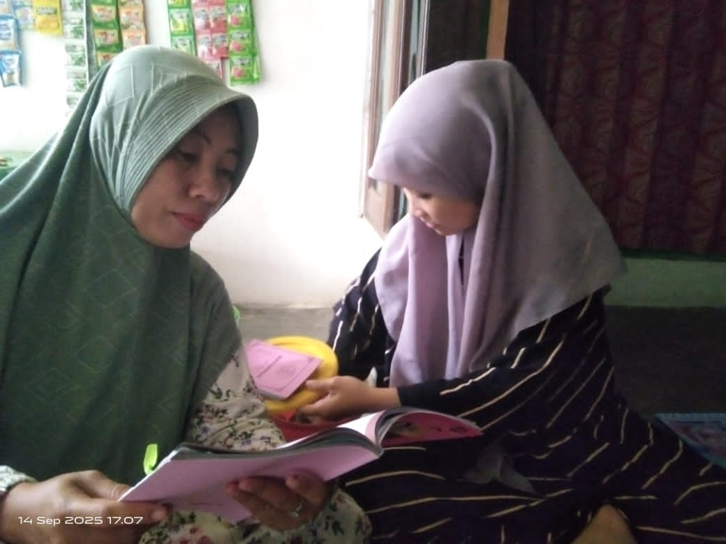 semangat tim TPK 5 dengan KIE nya